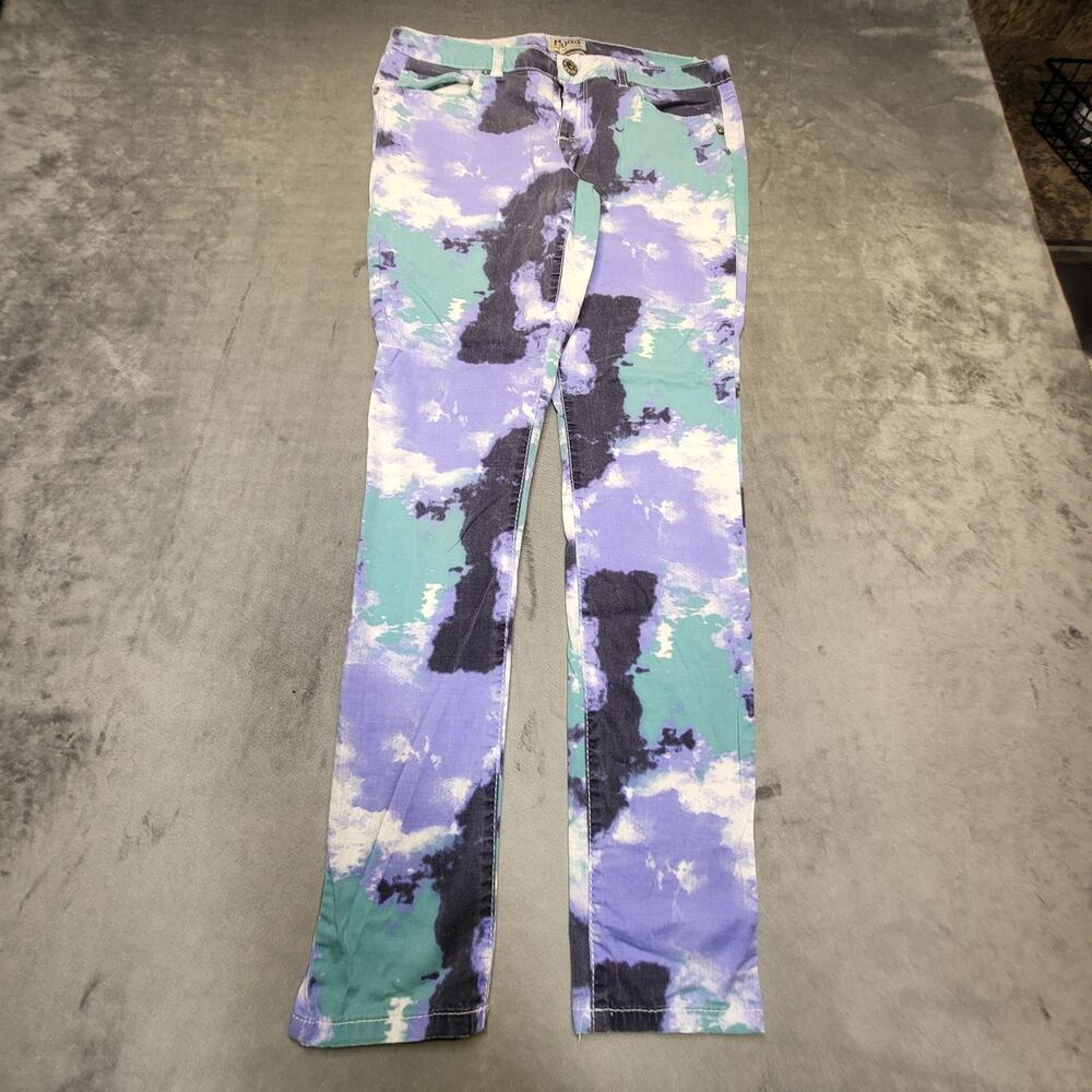 Mudd Pants Juniors 11 Multicolor Skinny Mid Rise Stretch 5-Pocket